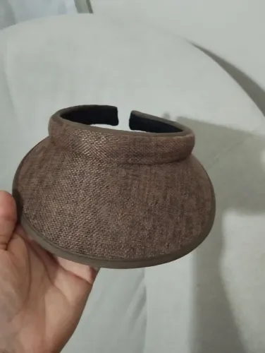 Chapéu de Sol Feminino em Tecido