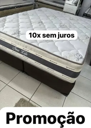 Colchao e Suporte Queen