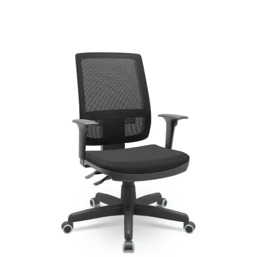 Cadeira de Escritorio Presidente Brizza Plaxmetal