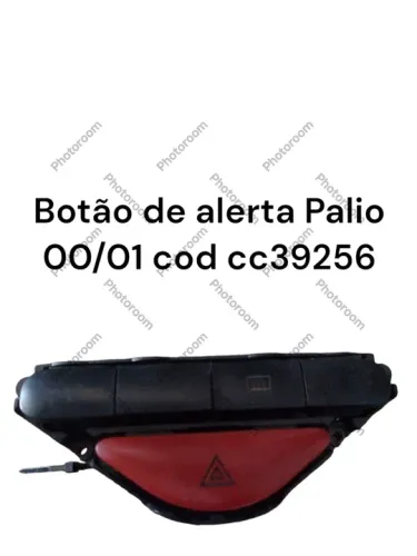 Botão De Alerta Palio 00/01 Cod Cc39256