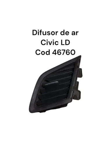Difusor de ar Civic LD - Cod 46760