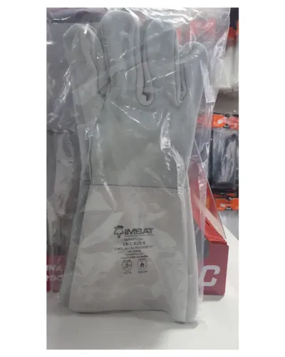 Luva Raspa Petroleira 15CM 9(G) Imbat Blister