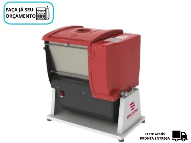 Amassadeira Semi Rápida 5kg Monofásica Braesi Bivolt