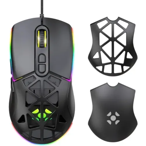Mouse Gamer 12800dpi Striker Personalizável Programável Fortrek *ENTREGA GRÁTIS*