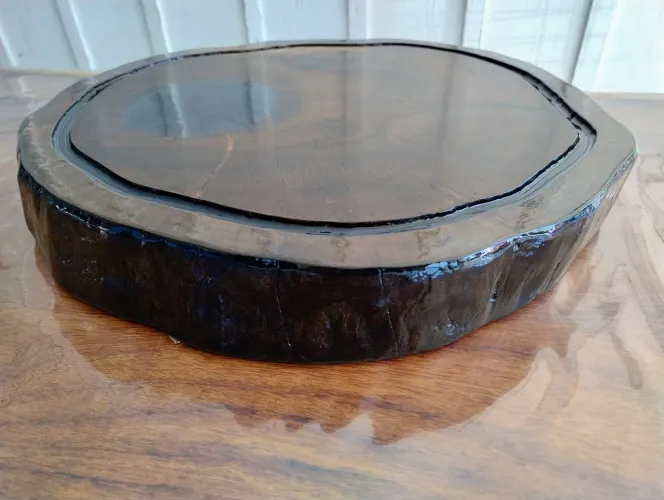 Tábua de madeira rústica resinada