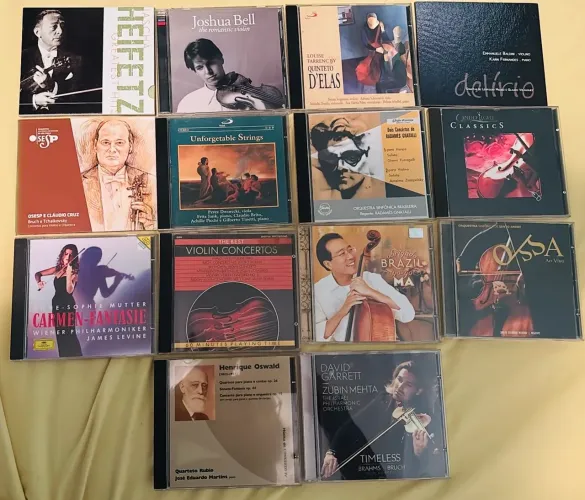 14 CDS de instrumentos de corda