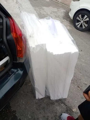 Promoção Pacote Placas Isopor de 1m x 50cm x 1cm!