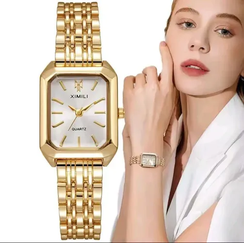 Relógio feminino clássico luxo novo