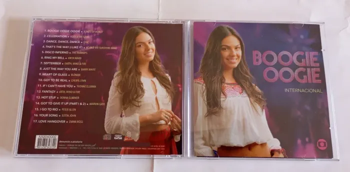 CD Trilha Novela Boogie Oogie Internacional Original
