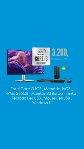 Computadores DELL Optiplex 10a Geração 