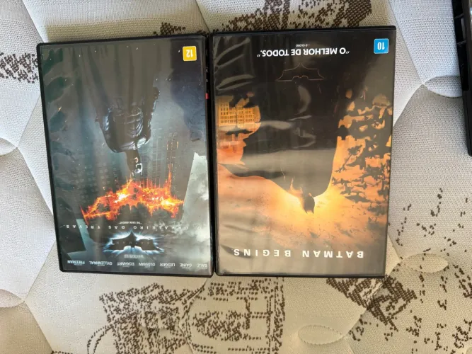 DVD Batman - O Cavaleiro das Trevas e Batman Begins