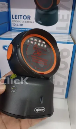 Leitor Código De Barras 1d 2d Fixo Mesa Qrcode 5v C/fio Usb