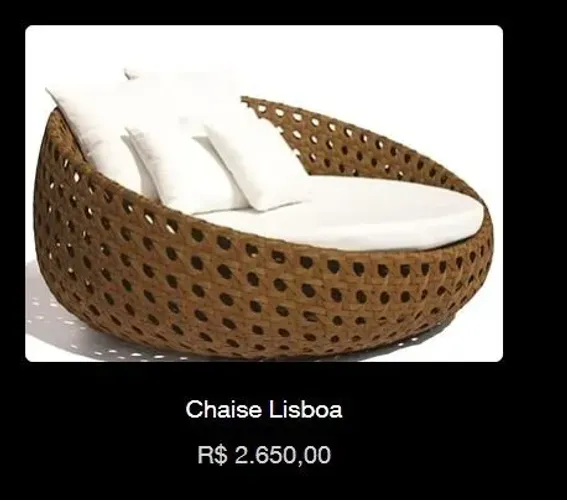 OFERTA Poltrona Chaise Lisboa