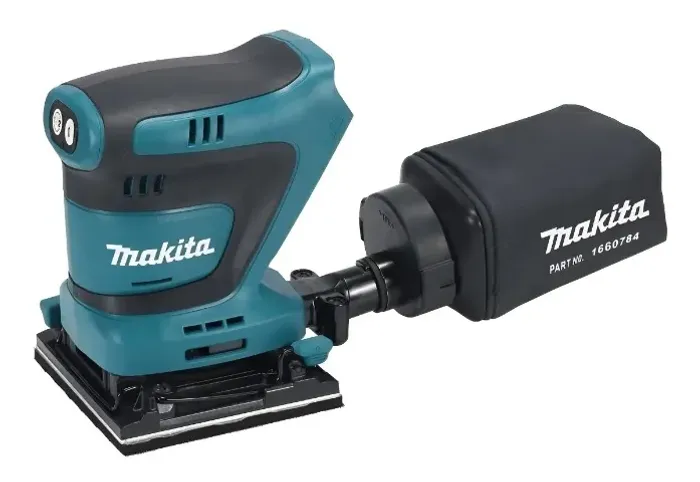 Lixadeira Sem Fio Makita Dbo480z S/ Bateria S/ Carregador Cor Azul