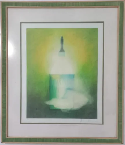 Gravura de Antonio Peticov- Quadro em serigrafia