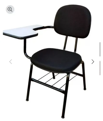 25 Cadeiras universitária com prancheta lateral