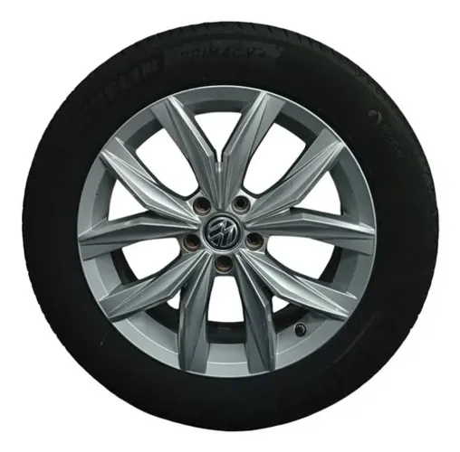 Roda Aro 18 com Pneu 235/55 VW Tiguan Allspace 2018 2019