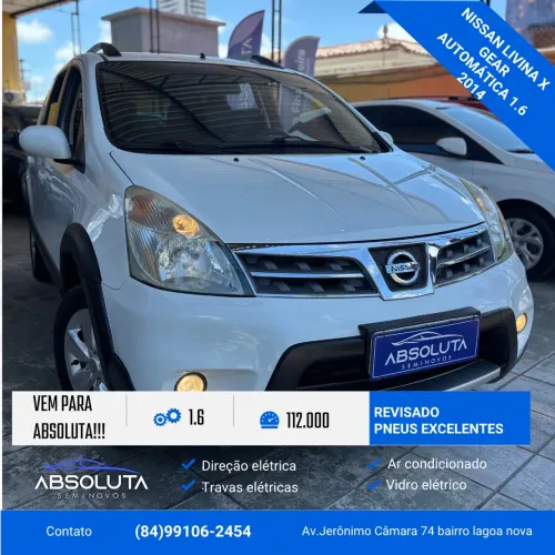Nissan Livina X-Gear 1.8 Automático 2014