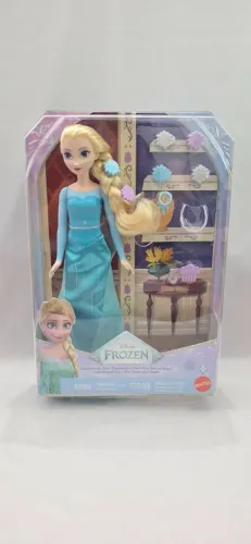 Boneca Elsa Frozen Disney Mattel Com Acessórios. Original