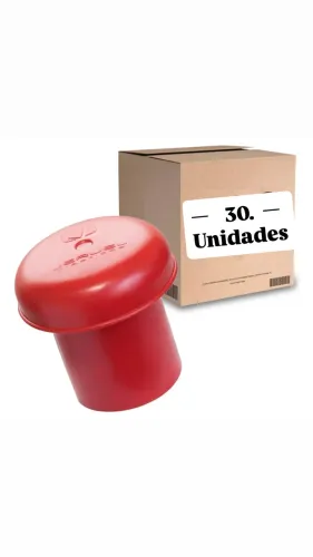 Protetor Ponta De Vergalhão Pa Segurança Obra Epi kit 30 unidades