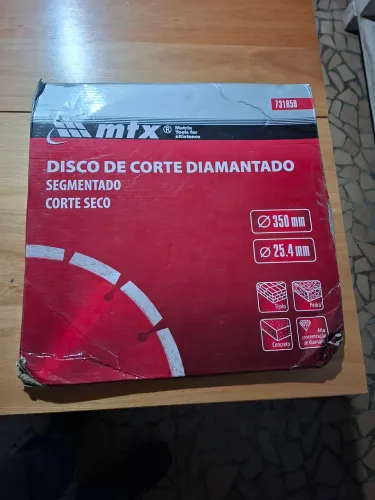 Disco de Corte Diamantado MTX 350mm