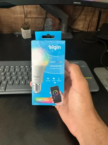 Lampada Inteligente Elgin Compativel com Alexa