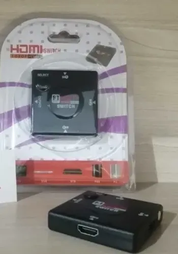 SWITCH HDMI 3 EM 1 - MUNDO DA MUSICA