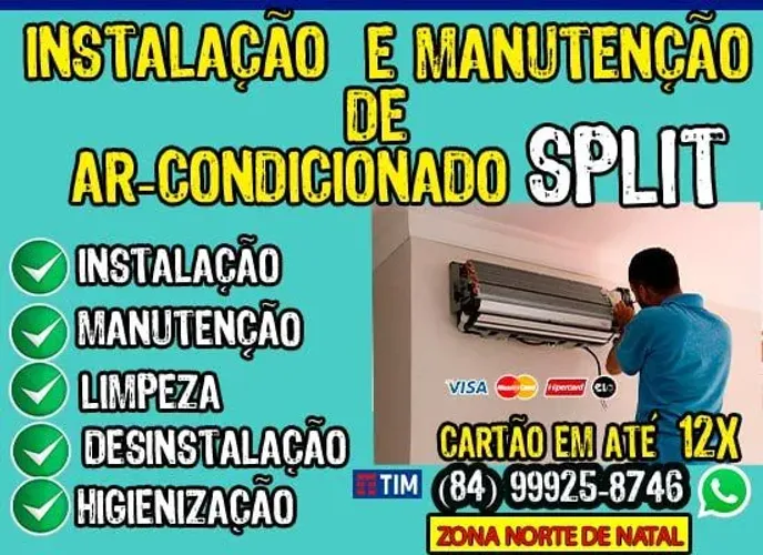 Manutenção para Ar-condicionado - Natal e Regiao