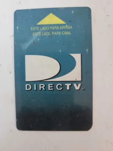 Cartao antigo directv para colecionadores