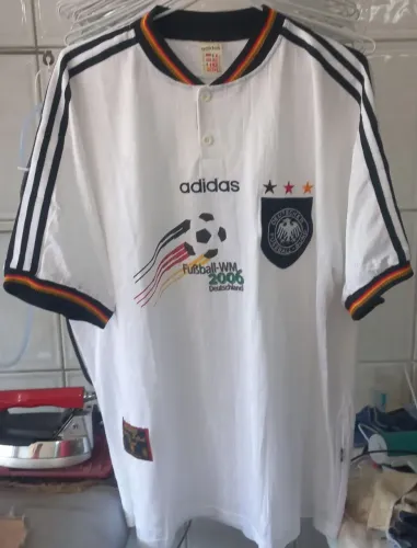 Camisa Alemanha Copa 2006 Adidas Edição Especial Rara - Made in Portugal Frete Gratis