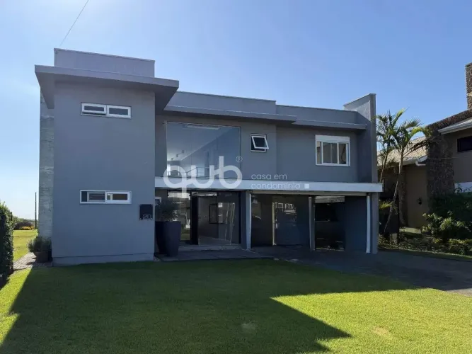 Sobrado à venda, 4 quartos, 4 suítes, 4 vagas, Condomínio Golden River - Imbé/RS