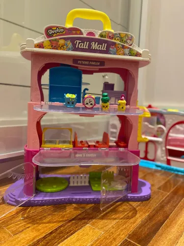 Mini brinquedos: Shopkins tall mall center - Shopping 
