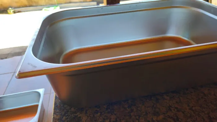 Cubas de inox 21 litros BRINOX (4 unidades)