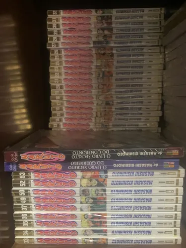 Coleção Mangá Naruto Gold 1-37, 49, 50, 52, 53 + 2 Extras