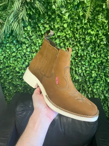 Bota Masculina Couro