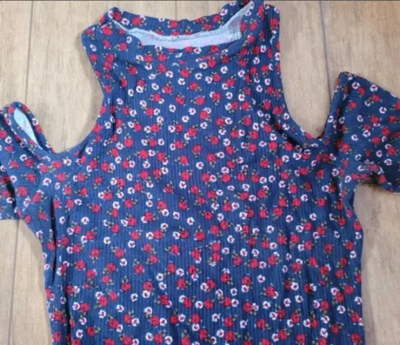 Blusa Florida em malha