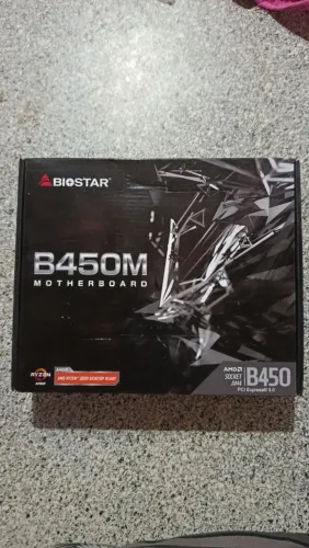 Placa mãe biostar b450mhp