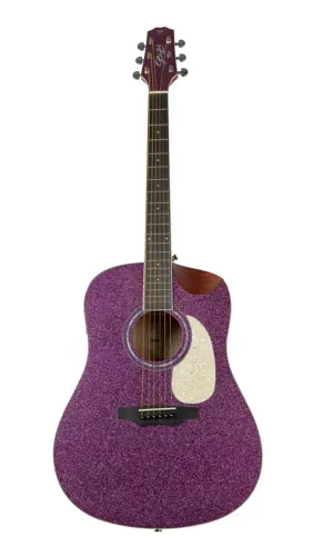 Violão Seizi Originals Kaizen Akira Purple Sparkle