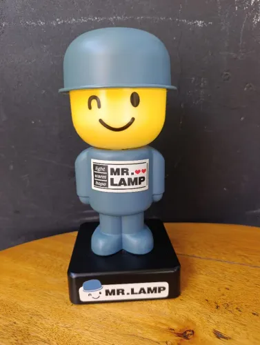 LUMINÁRIA LED RARA MR. LAMP VINTAGE