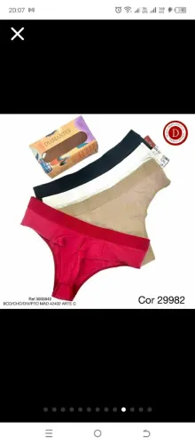 Calcinha diamantes langeri 