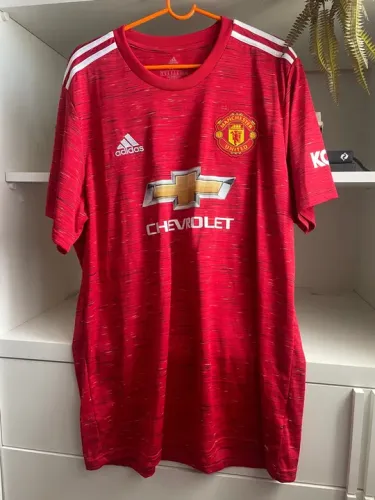 Camisa Manchester United Adidas - Vermelha - Tamanho M
