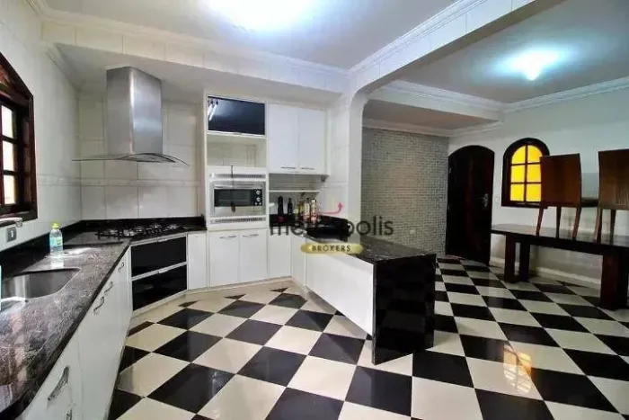 Sobrado à venda, 284 m² por R$ 761.000,00 - Parque Erasmo Assunção - Santo André/SP
