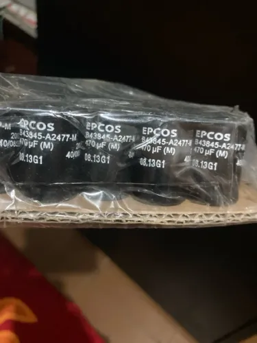 Capacitor EPCOS 470µF 400V B43845-A2477-M Novo Original