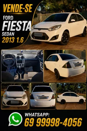 Ford Fiesta Sed. 1.6 8V Flex 4P 2013