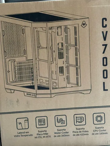 Gabinete: Aquário Mancer CV700L Mid Tower