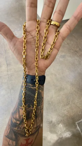 Conjunto em aço inox 