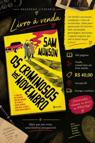 Livro : Os Criminosos de Novembro