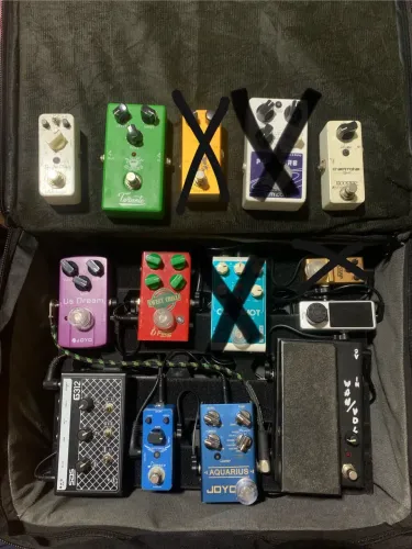 PEDALBOARD E PEDAIS
