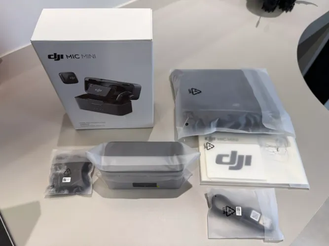 DJI Mic Mini - 2 Transmissores e 1 Receptor
