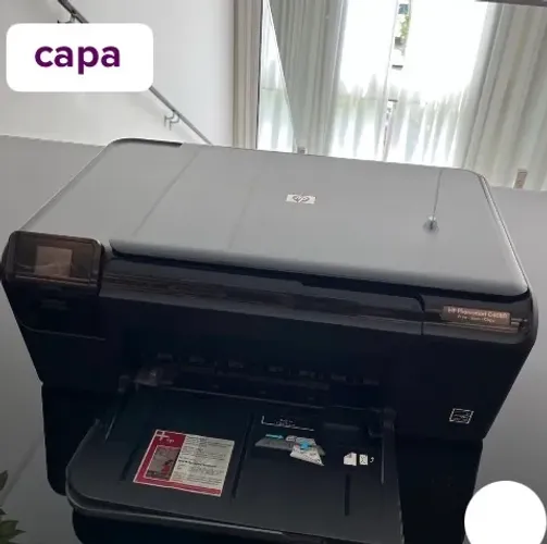 impressora e scanner hp photosmart c4680 painel led (sem cartucho)